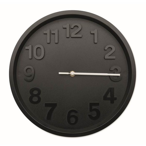 Obrázky: Černé nástěnné hodiny z PP, Obrázek 6