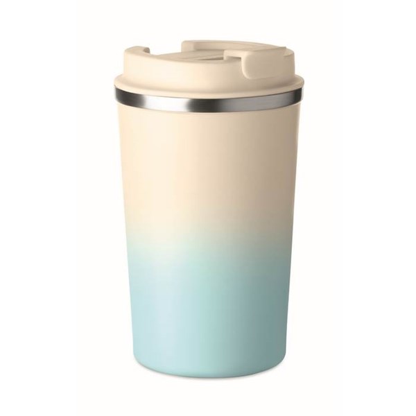 Obrázky: Termohrnek nerez 350 ml s přechodem barev, modrá