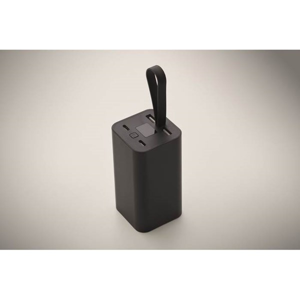 Obrázky: Černá rychlonabíjecí hliník. powerbanka 20.000 mAh, Obrázek 3