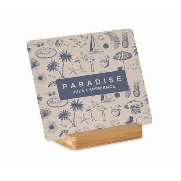 Obrázky: Sublimační bílá hliník. reklamní deska se stojánkem, Obrázek 5