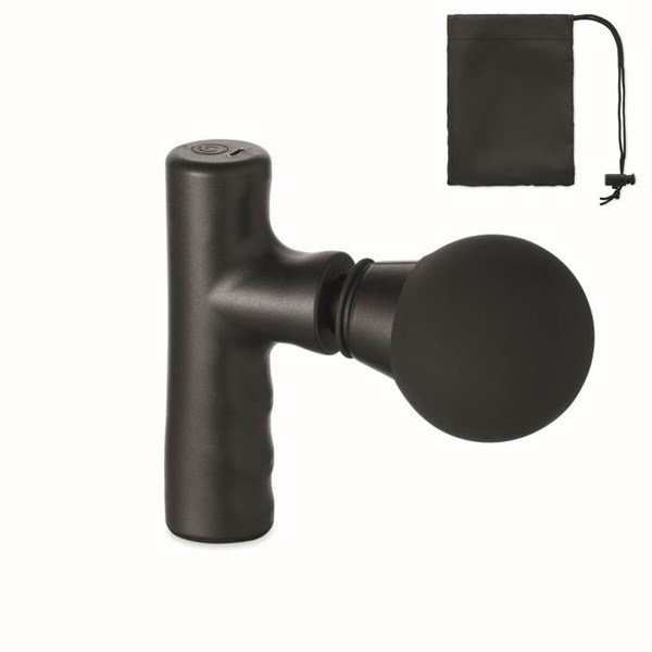 Obrázky: Malá masážní pistole z ABS v obalu