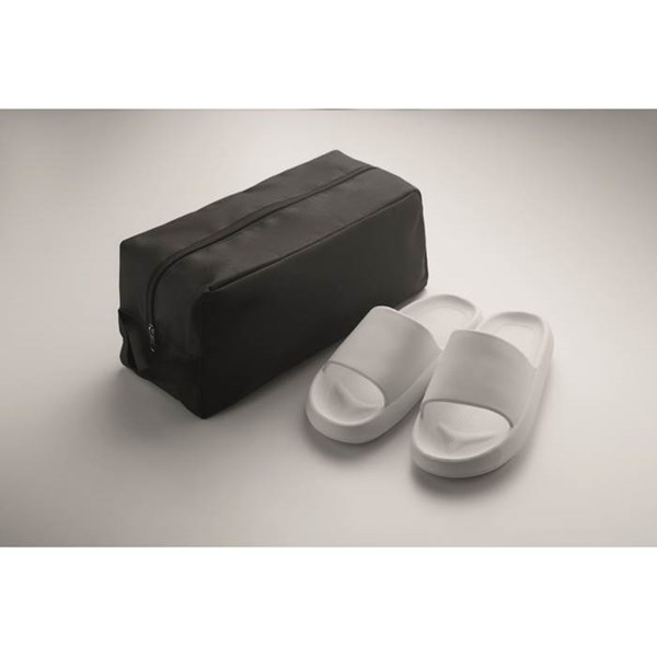 Obrázky: Černá taška na boty z 600D RPET, Obrázek 3