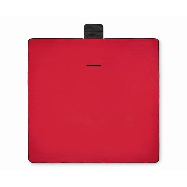 Obrázky: Pikniková deka z polar fleecu, červená, Obrázek 3