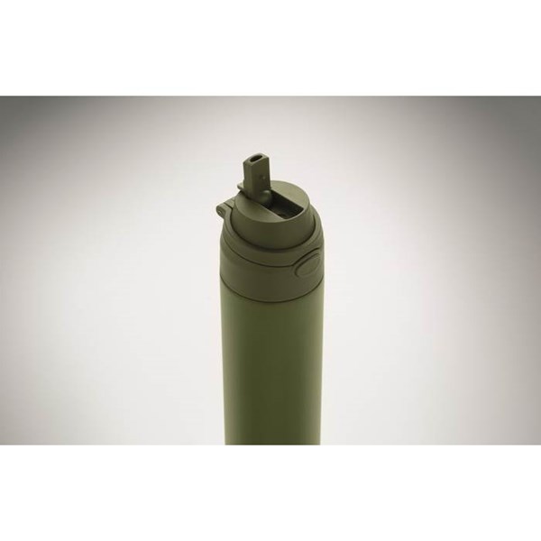 Obrázky: Dvoustěnná nerez. láhev 500 ml, tmavě zelená, Obrázek 6