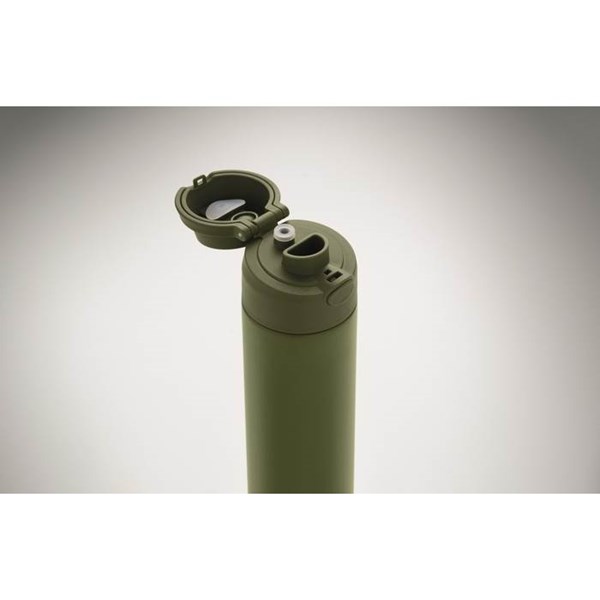 Obrázky: Dvoustěnná nerez. láhev 500 ml, tmavě zelená, Obrázek 7