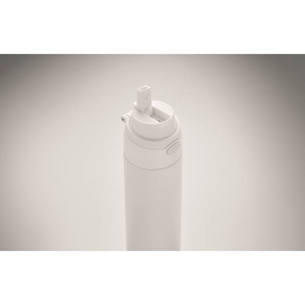 Obrázky: Jednostěnná nerez. láhev 650ml, bílá, Obrázek 7