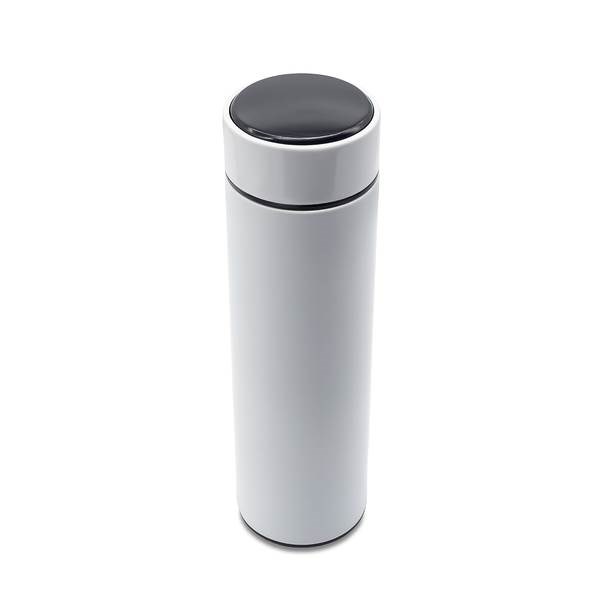 Obrázky: Bílá termoska 420 ml s teploměrem, Obrázek 3