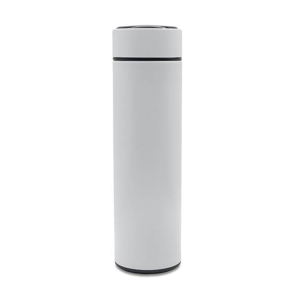 Obrázky: Bílá termoska 420 ml s teploměrem, Obrázek 4
