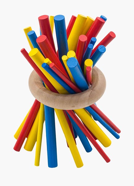 Obrázky: Hra ze dřeva, barevné tyčky, Obrázek 8