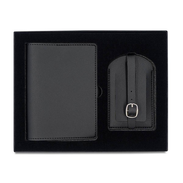 Obrázky: Cestovní dárková sada, černá