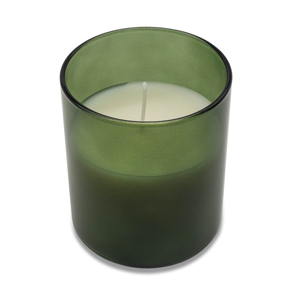 Obrázky: Vonná svíčka ve skle, tmavě zelená, Obrázek 2