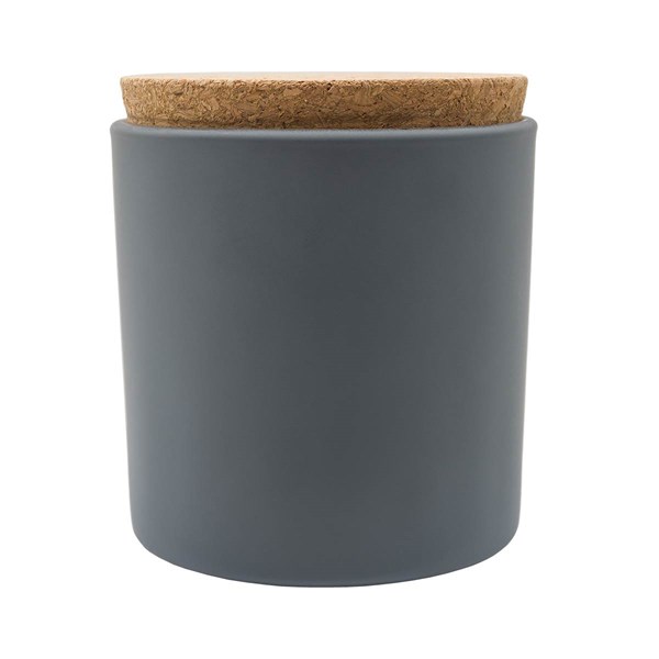 Obrázky: Vonná svíčka ve skle, šedá