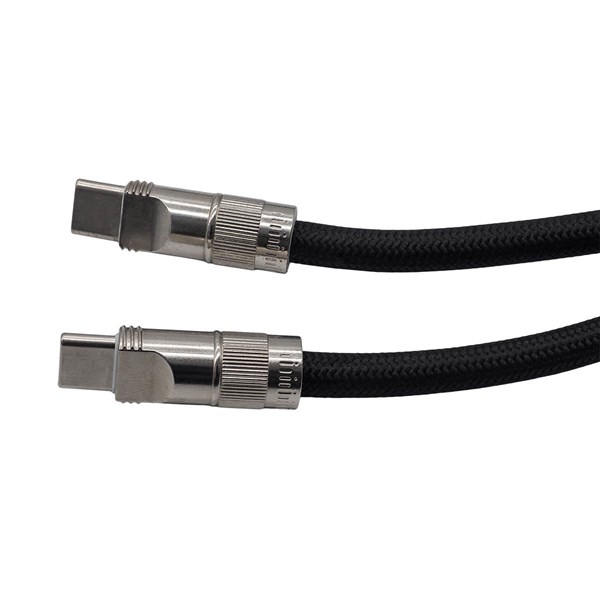 Obrázky: Šňůrka na telefon s nabíjením 60 W, černá, Obrázek 3