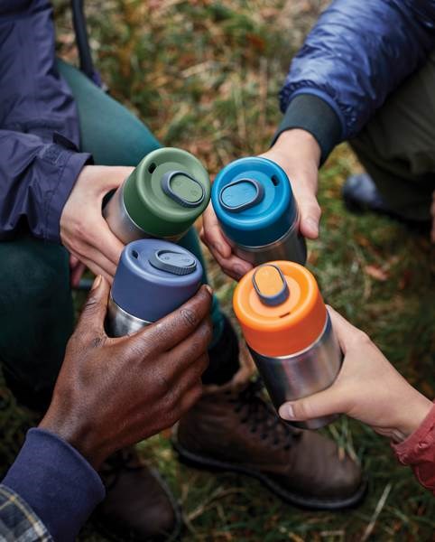 Obrázky: Nerezový termo hrnek 340ml Black+Blum, tyrkysová, Obrázek 11