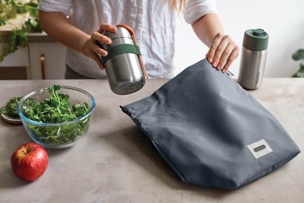 Obrázky: Izolovaná taška na oběd 6,7l Black+Blum, šedá, Obrázek 19