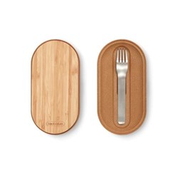 Obrázky: Nerezový dvojitý obědový box Black+Blum