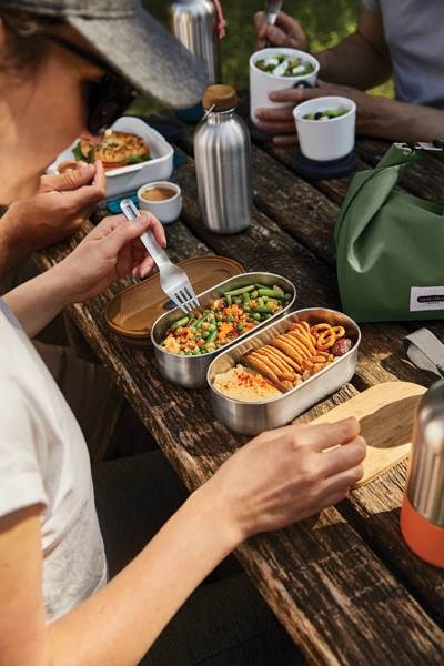 Obrázky: Nerezový dvojitý obědový box Black+Blum, Obrázek 14