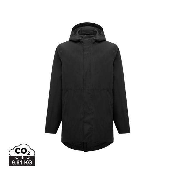 Obrázky: Unisex parka-rec. polyester IQONIQ,, černá, XXL