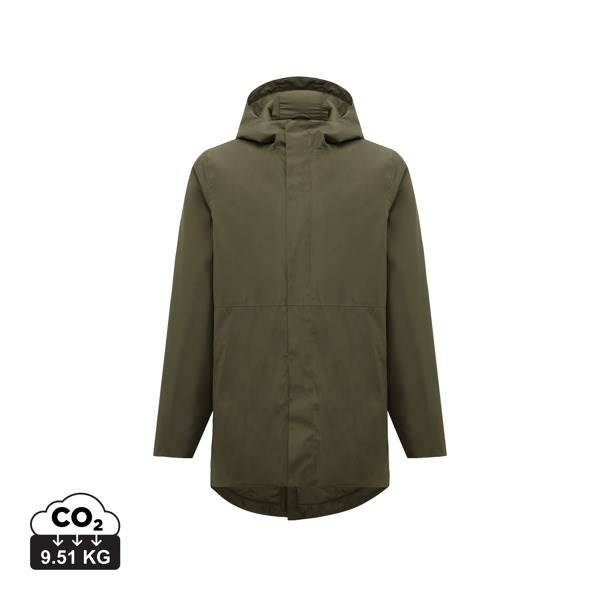 Obrázky: Unisex parka-rec. polyester IQONIQ,, khaki, XL