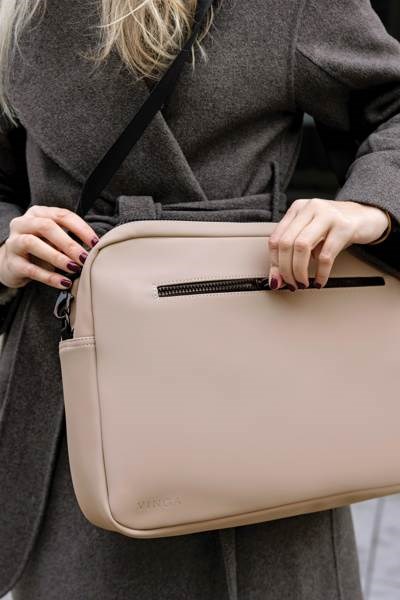 Obrázky: Batoh a aktovka v jednom VINGA z RCS, béžová, Obrázek 8