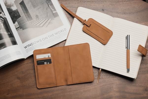 Obrázky: Pouzdro na pas VINGA z RCS s RFID, hnědá, Obrázek 4