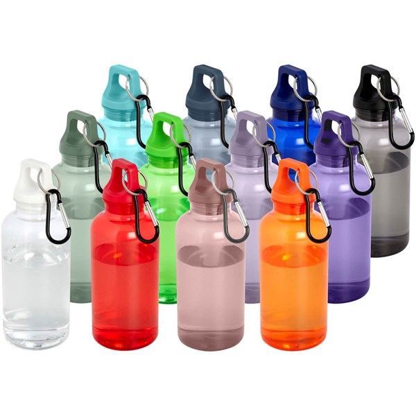 Obrázky: Růžová láhev 400ml s karabinou z RCS plastu, Obrázek 4