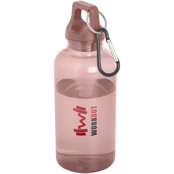 Obrázky: Růžová láhev 400ml s karabinou z RCS plastu, Obrázek 5