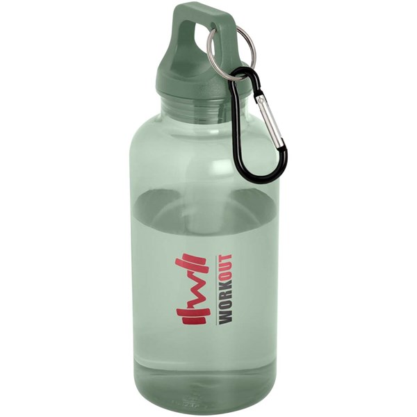Obrázky: Tm. zelená láhev 400ml s karabinou z RCS plastu, Obrázek 5