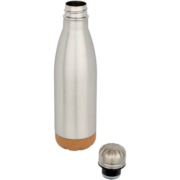 Obrázky: Stříbrná dvoustěnná izolovaná nerez láhev 500 ml, Obrázek 2