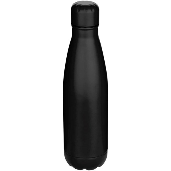 Obrázky: Jednostěnná recykl. nerez 750ml láhev, černá