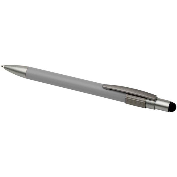 Obrázky: Hliník. rec. kul. pero-stylus a spinner, šedá, Obrázek 3