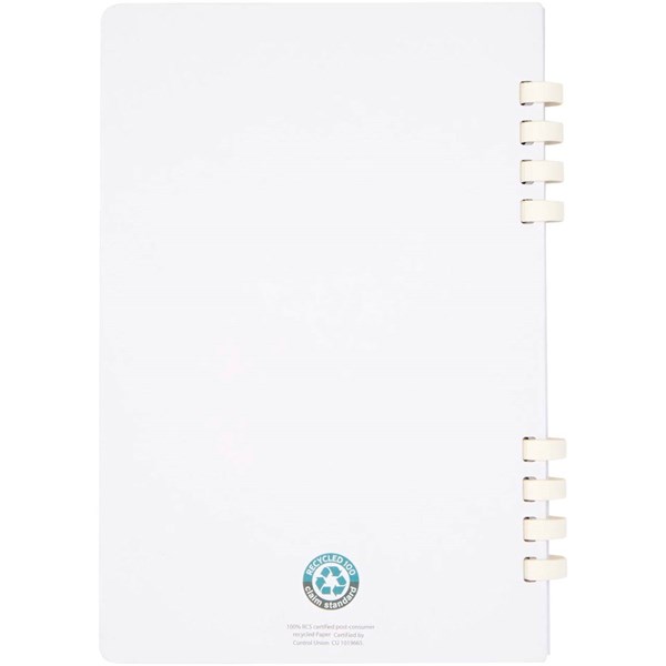 Obrázky: Pozn. blok A5 s kroužk. vazbou z rec. RCS, bílá, Obrázek 2