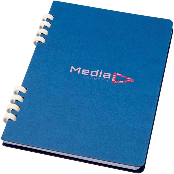 Obrázky: Pozn. blok A5 s kroužk. vazbou z rec. RCS, modrá, Obrázek 6