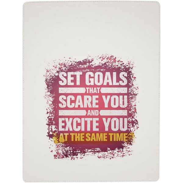 Obrázky: Psací podložka A4, magnet. svorka, pero ČN, bílá, Obrázek 3