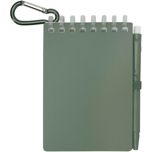 Obrázky: Pozn. blok s karabinou a rec. perem ČN, zelená, Obrázek 7