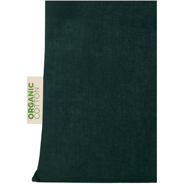 Obrázky: Nák. taška 140 g/m², organ. mater. OCS, zelená, Obrázek 2