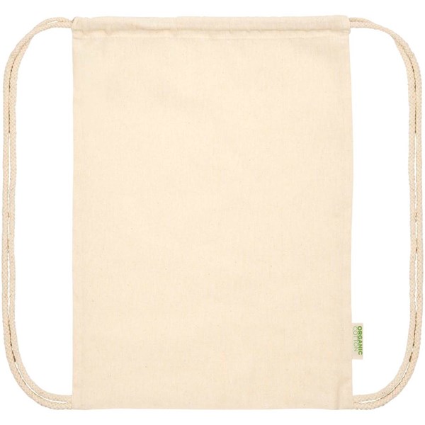 Obrázky: Stah. batoh 140 g, organ. mater. OCS, přírodní, Obrázek 6