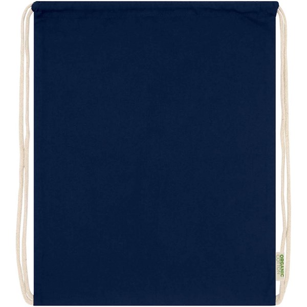 Obrázky: Stah. batoh 140 g, organ. mater. OCS, tm. modrá, Obrázek 6