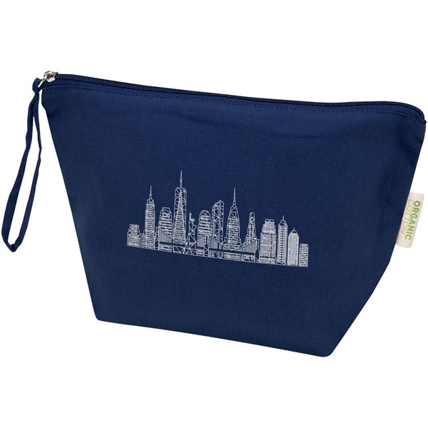 Obrázky: Tm. modrá toal. taška 180g z organ. bavlny OCS, Obrázek 6