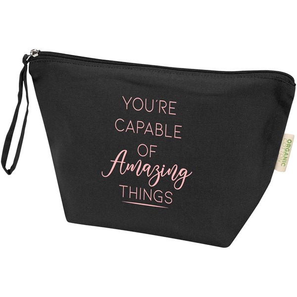 Obrázky: Černá toal. taška 180g z organ. bavlny OCS, Obrázek 6