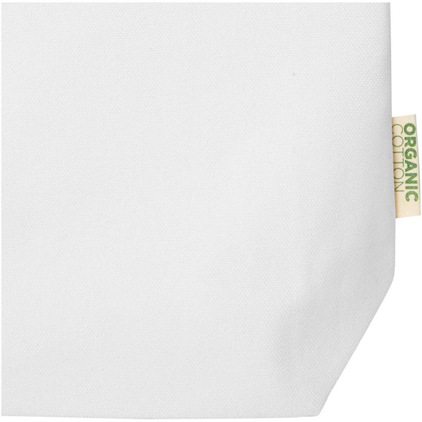 Obrázky: Nákupní taška 270g OCS s širokým dnem, bílá, Obrázek 2