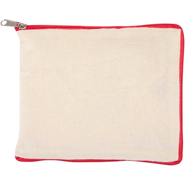 Obrázky: Nákupní sklád. taška GRS, 7l, přírodní/červená, Obrázek 3