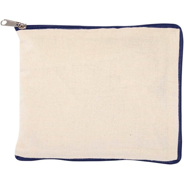 Obrázky: Nákupní sklád. taška GRS, 7l, přírodní/tm. modrá, Obrázek 3