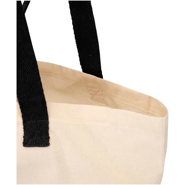Obrázky: Nákupní sklád. taška GRS, 7l, přírodní/černá, Obrázek 2
