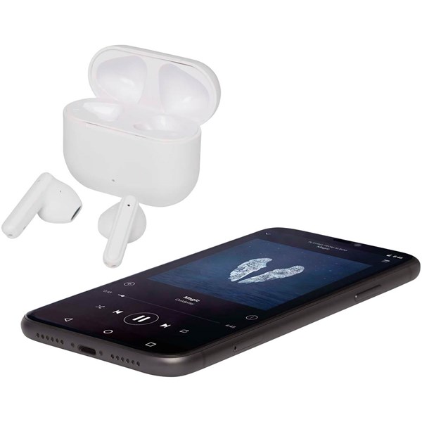 Obrázky: Bílá bezdrátová sluchátka True Wireless Bluetooth®, Obrázek 6