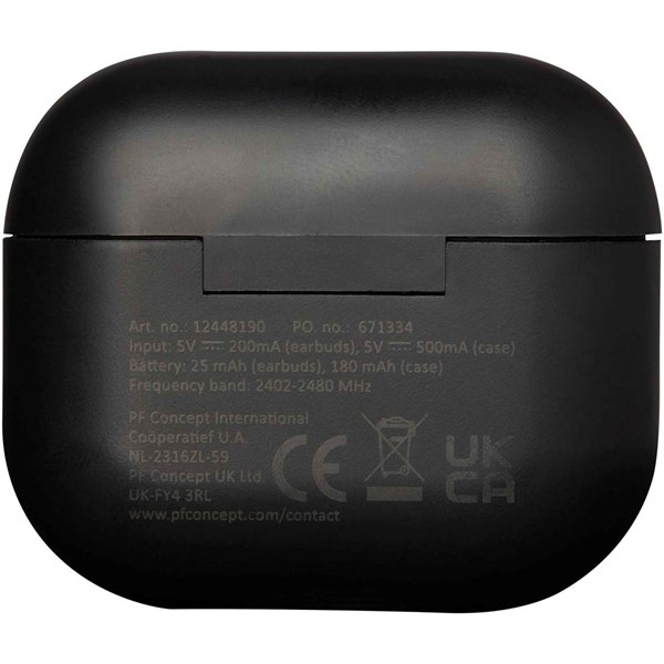 Obrázky: Černá bezdrátová sluchátka True Wireless Bluetooth®, Obrázek 2