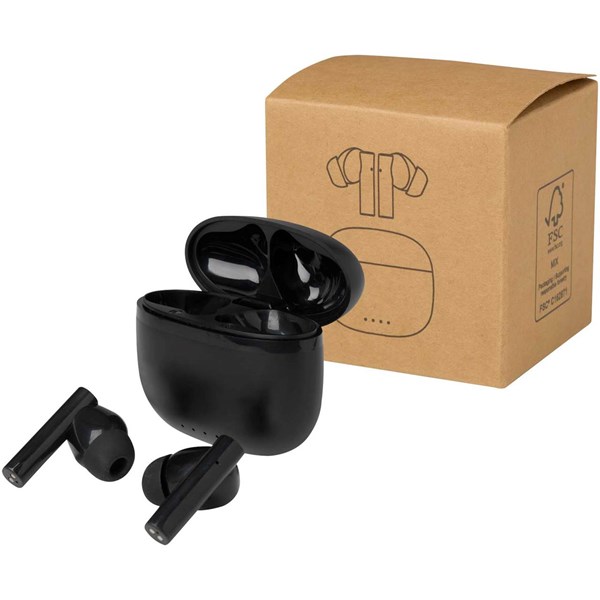 Obrázky: Černá sluchátka True Wireless Bluetooth®,sil.špunty