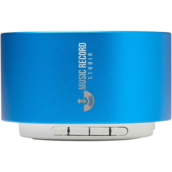 Obrázky: Modrý 3W Bluetooth® reproduktor z rec. hliníku, Obrázek 6