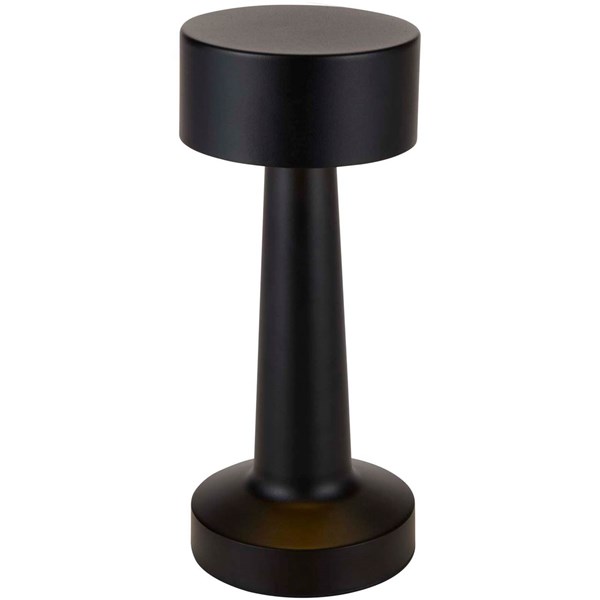 Obrázky: Dobíjecí stmív. lampa 3 režimy svícení, černá