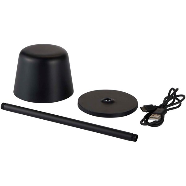 Obrázky: Černá dobíjecí stmív. lampa 3 režimy svícení, Obrázek 3